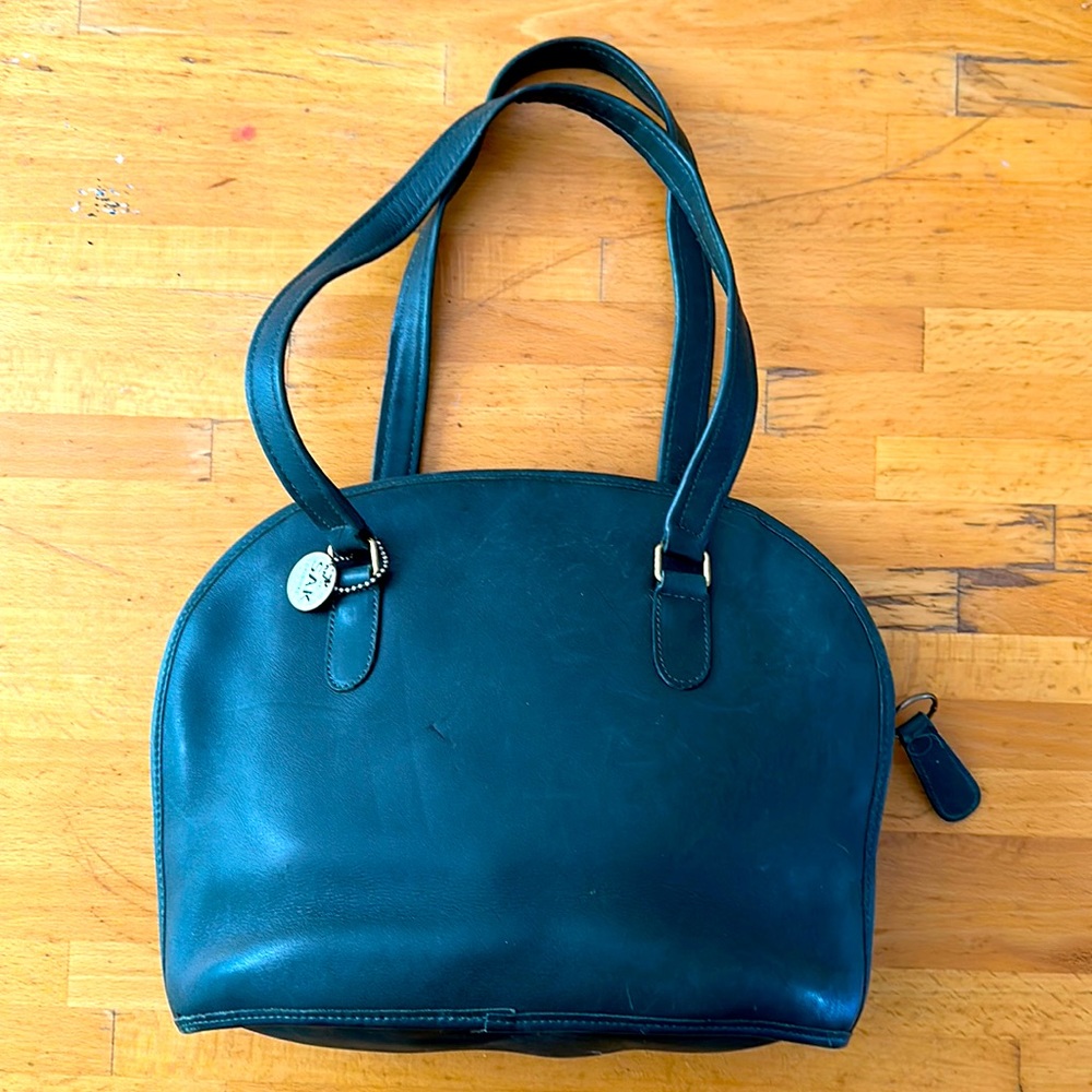 The Sak green leather bag